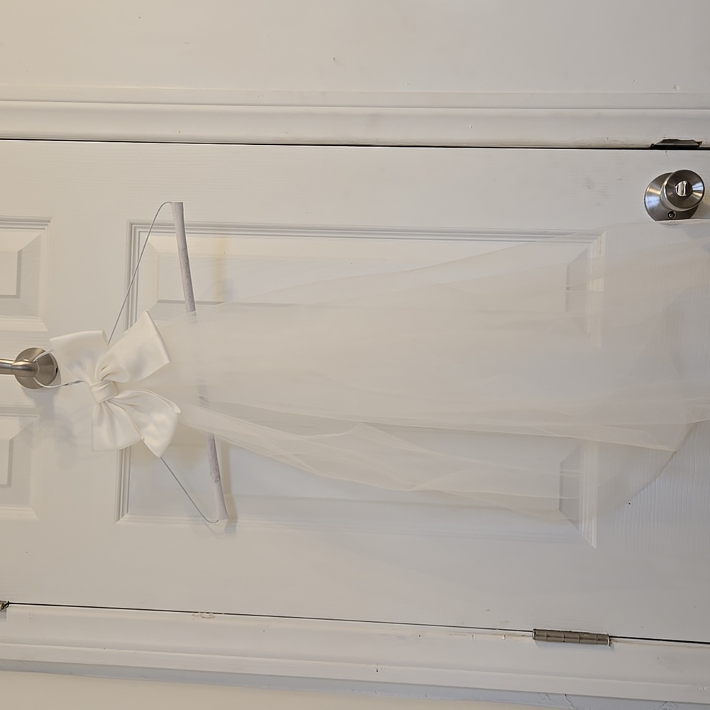 NWOT White bridal veil